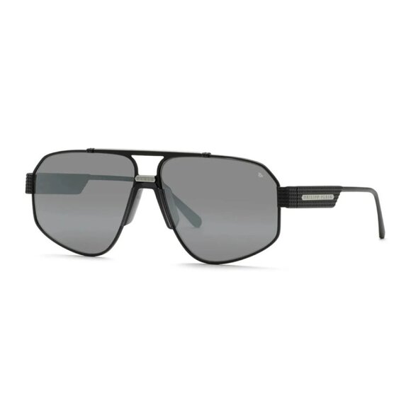NEW PHILIPP PLEIN SUNGLASSES BLACK MEN EYEWEAR SPP106M 541X